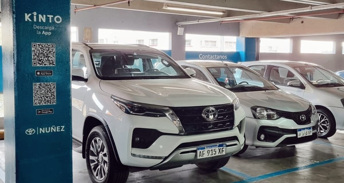 Toyota e IRSA suman nuevas opciones de movilidad: KINTO ya opera en Alcorta, Alto Palermo y Patio Bullrich