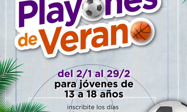 “Playones de veranos 2024”, otra de las propuestas del Municipio para las vacaciones