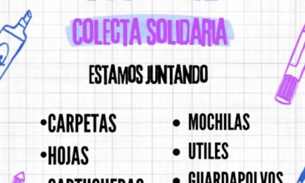 La juventud del PJ lanza la campaña solidaria «Vuelta a Clases»