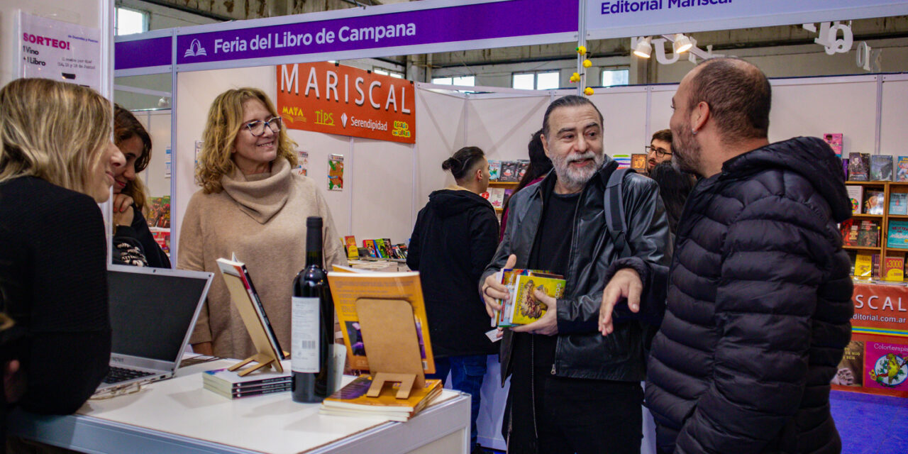 Miles de vecinos disfrutaron de una nueva edición de la Feria del Libro de Campana