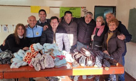 Unión por la Patria realizó la primera jornada de Invierno Solidario