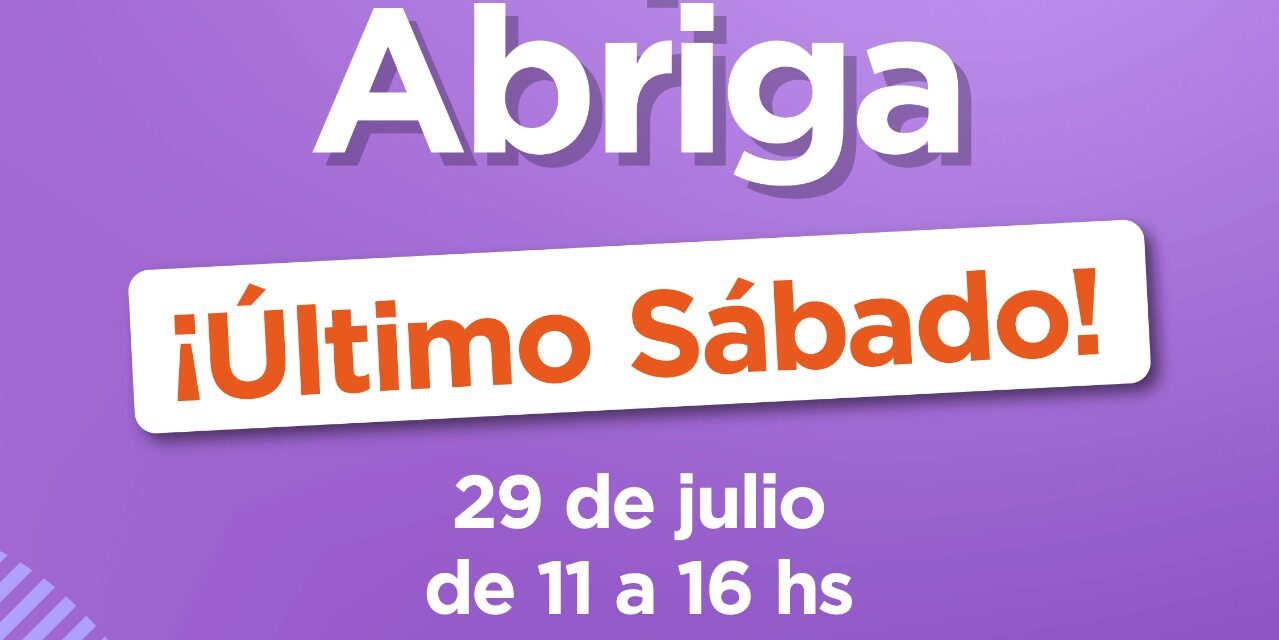 Este sábado finaliza “Campana Abriga”