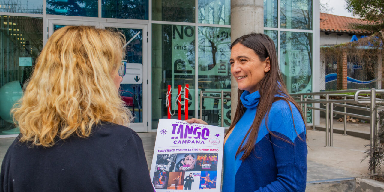 Elisa Abella brindó detalles del Festival Federal de Tango que se realizará el sábado