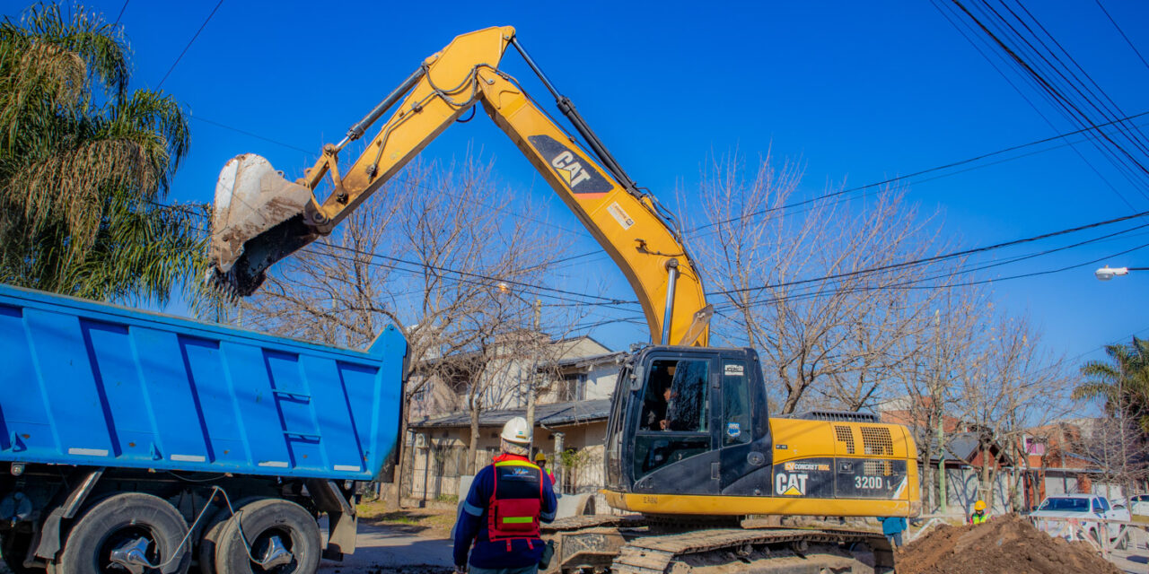 El Municipio comenzó la segunda etapa de la obra que está transformando Don Francisco