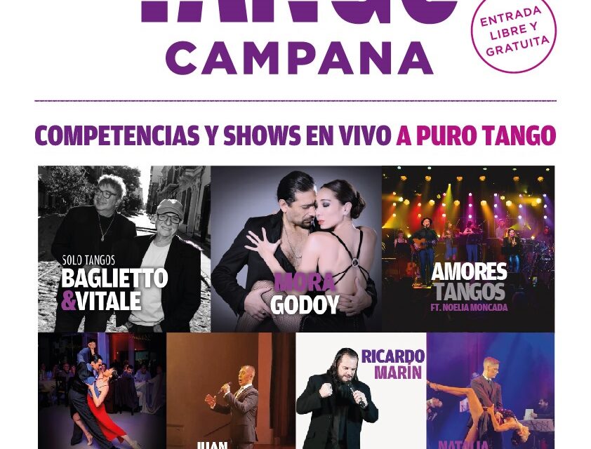 Con una gran convocatoria se completó la inscripción al Festival Federal de Tango