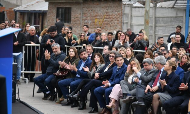 Alonso y Ortega en la Inauguración del Polo Judicial de Escobar