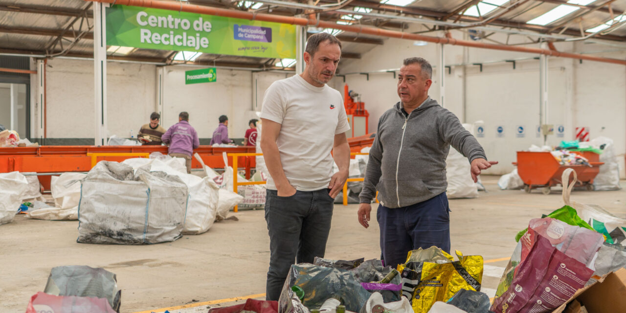 En su primer mes, el Centro de Reciclaje Municipal ya procesó 8 toneladas de residuos