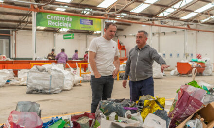 En su primer mes, el Centro de Reciclaje Municipal ya procesó 8 toneladas de residuos