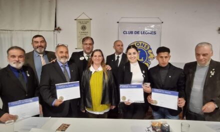 Juraron las nuevas autoridades del Club de Leones Campana