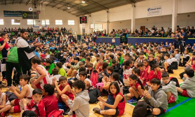 El Encuentro de Mini Básquetbol “Juan Tello” volvió a brillar en el Club Ciudad de Campana