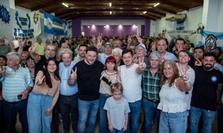 Multitudinario Encuentro por la Patria, con Leandro Santoro en Campana