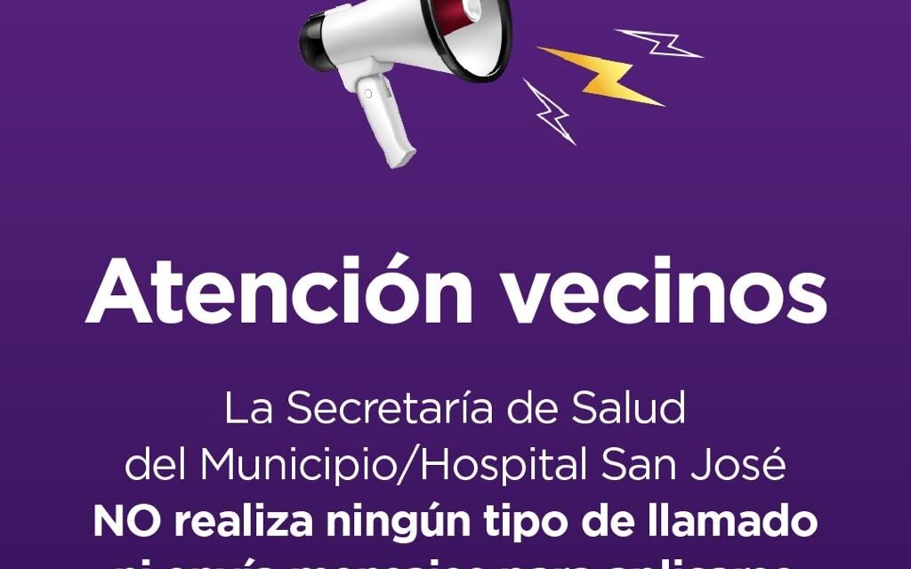 El Municipio advierte sobre estafas relacionadas con la vacuna contra el dengue