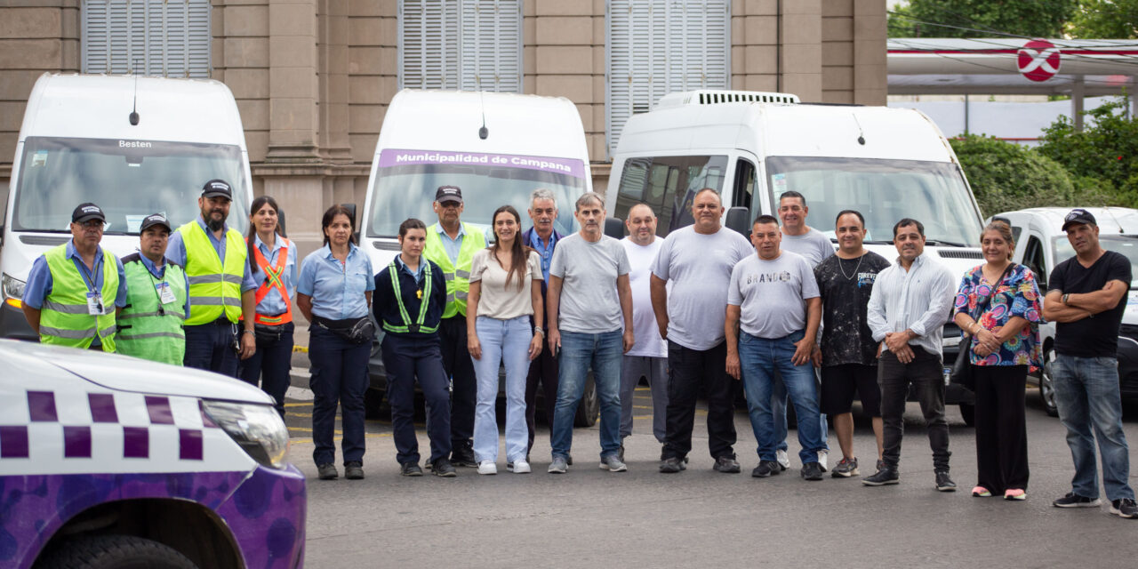 El Municipio acompañó la 47°peregrinación a Luján