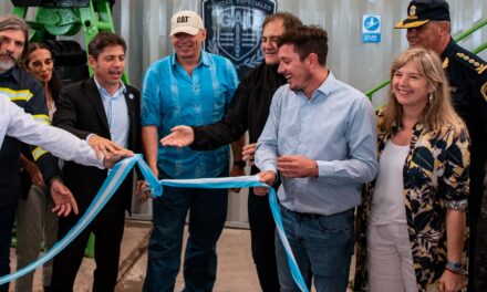 Axel Kicillof inauguró el nuevo destacamento del GAD