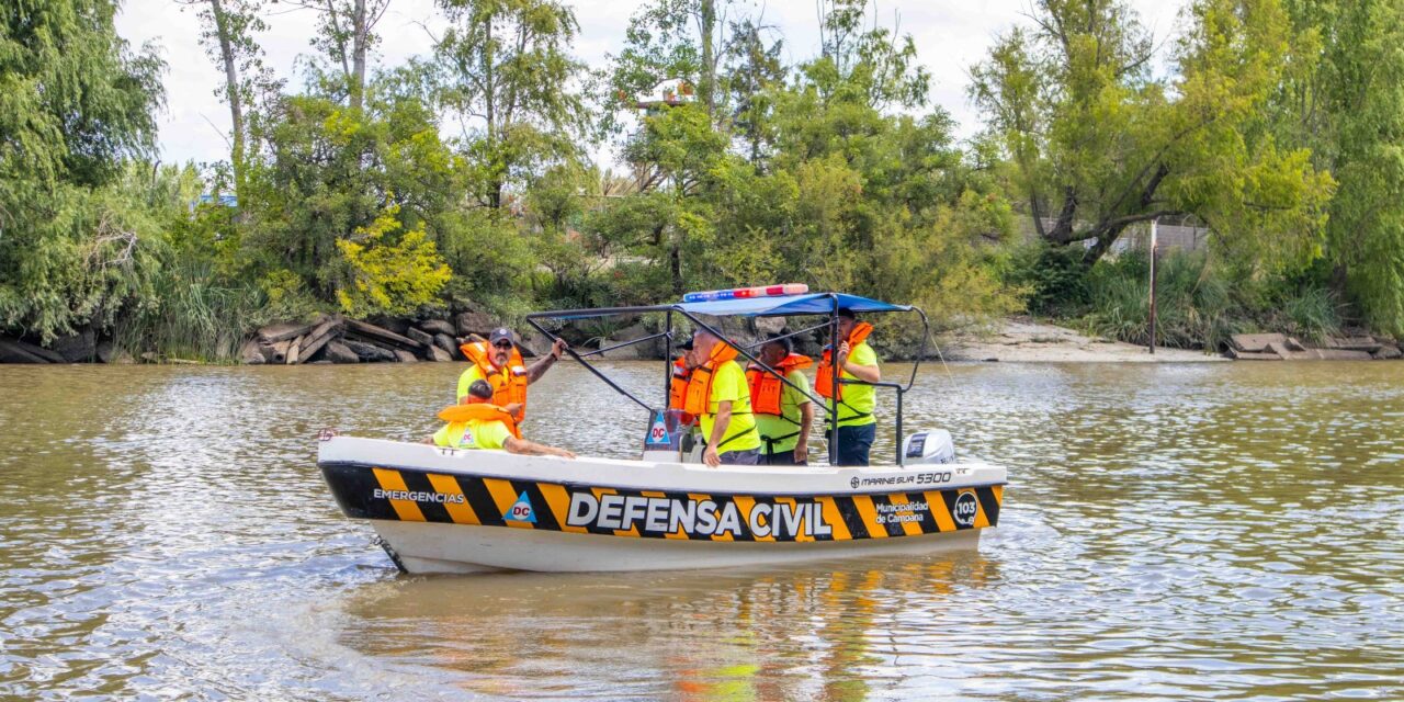 Defensa Civil Campana continúa fortaleciendo su presencia y accionar en la ciudad