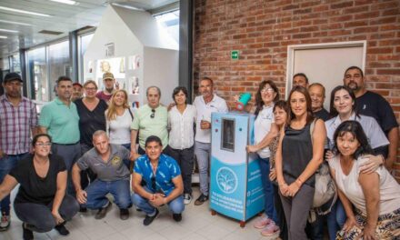 La Agrupación Melo donó un dispensador de agua caliente al Hospital Municipal San José