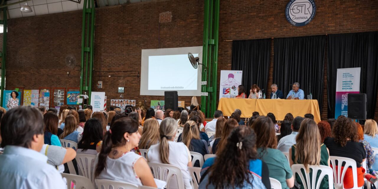 Campana recibió la colección “ESI en las escuelas bonaerenses. Más derechos en las aulas”