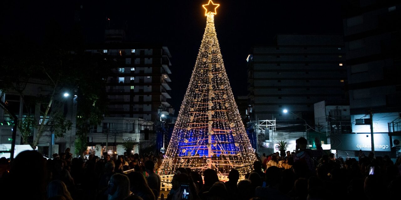 Hoy se encenderá el árbol de Navidad de la ciudad