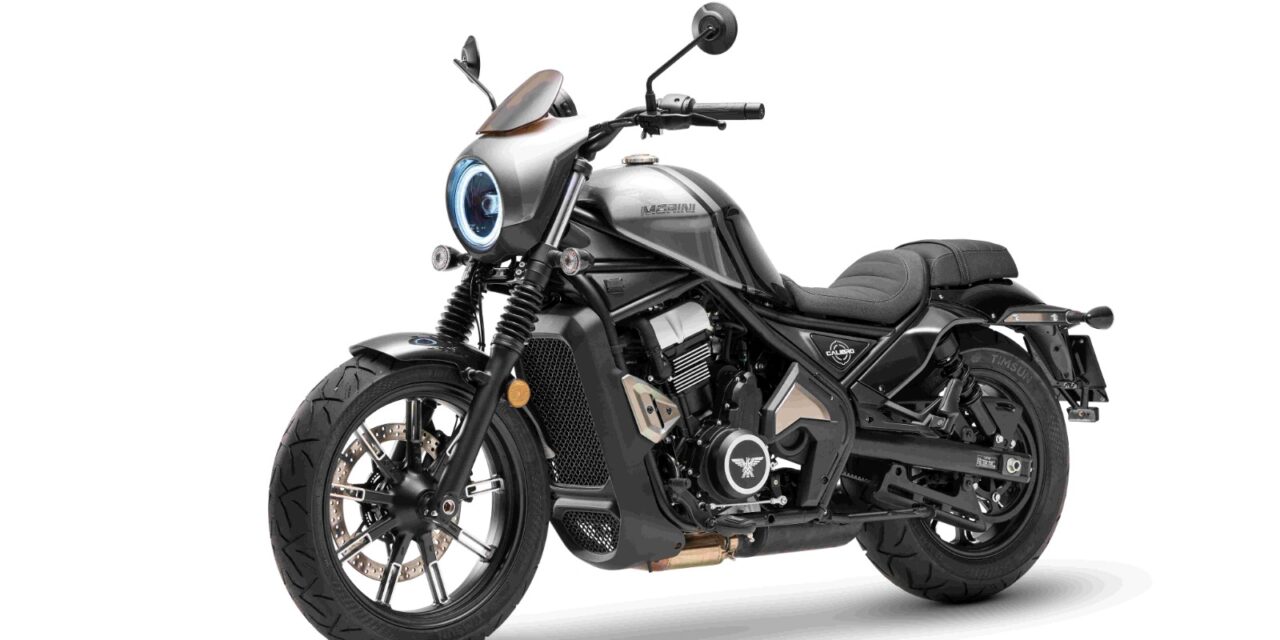 Moto Morini se lanza al segmento custom con su nuevo modelo “Calibro”