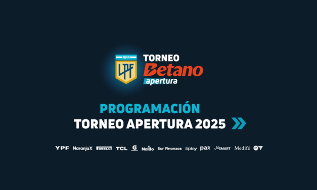 La Liga Profesional de Fútbol de la AFA presenta la programación de las fecha 1  del Torneo Apertura Betano 2025, que comenzará a disputarse el jueves 23 de enero