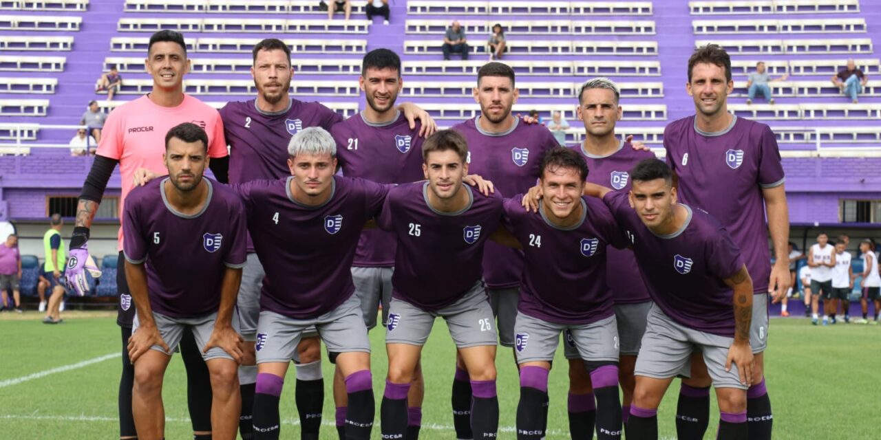 Villa Dálmine en su primer ensayo futbolístico frente a Claypole