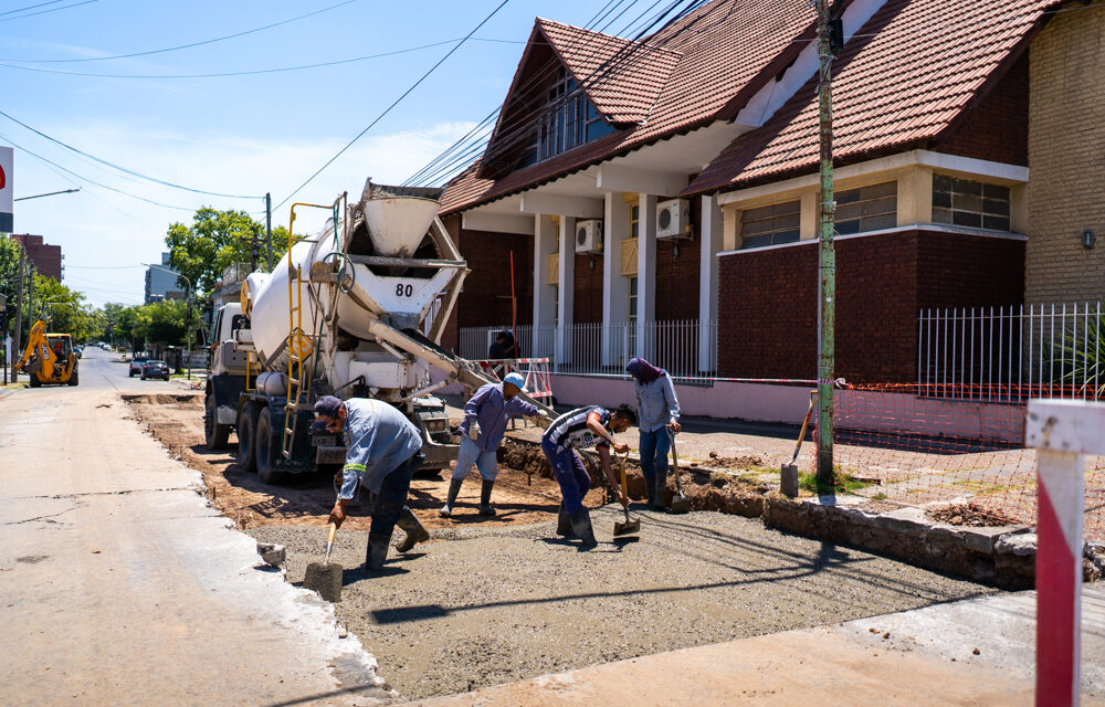 El Municipio sigue adelante con el Plan de Bacheo Urbano de Hormigón