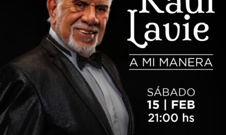 Raúl Lavié se presentará el sábado 15 en el teatro Pedro Barbero