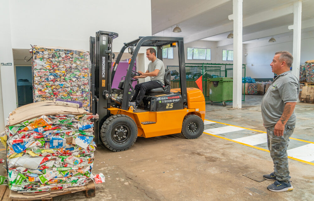 El Municipio suma equipamiento para el Centro de Reciclaje Municipal