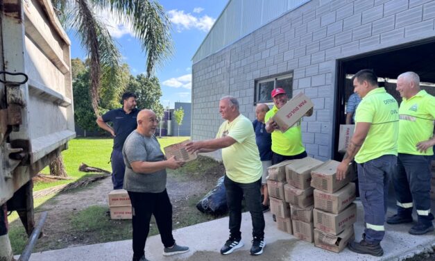 El Municipio puso a disposición de Bahía Blanca al equipo de Defensa Civil y colaboró con el traslado de donaciones