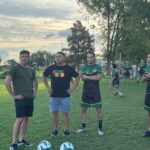 El Club Santa Lucía recibió importante apoyo de Concejal para mejorar su predio y sumar material deportivo