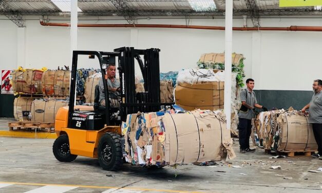 Centro de Reciclaje Municipal: se concretó la segunda entrega de cartón y papel