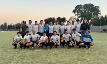 La Primera Masculina de hockey  del C.B.C enfrentó un duro encuentro en Berazategui