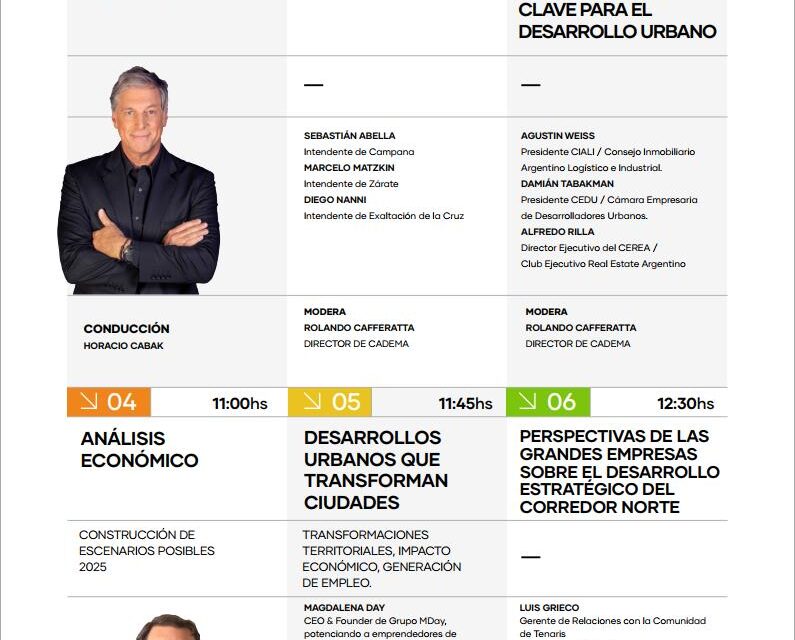 El Corredor Norte se proyecta al futuro: llega SINOR 2025, el evento clave del sector inmobiliario