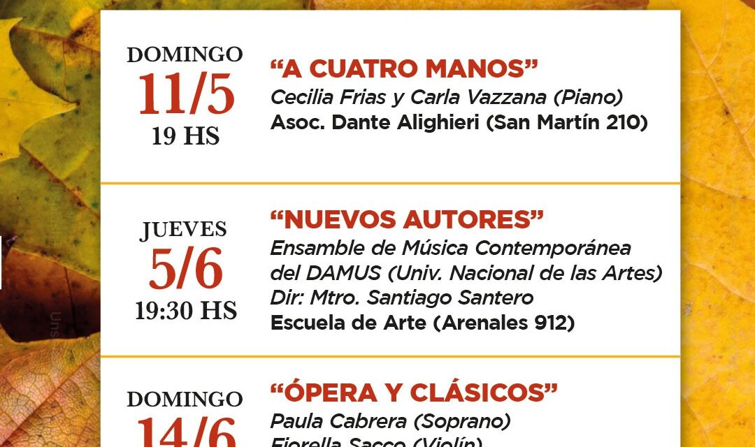 Se viene una nueva edición de “Otoño Clásico en tu ciudad”