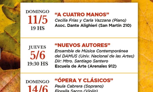 Se viene una nueva edición de “Otoño Clásico en tu ciudad”