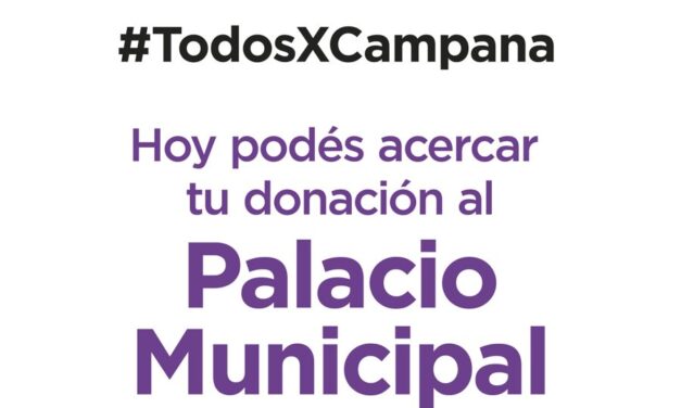 Si querés colaborar con los inundados podes hacerlo en el Palacio Municipal