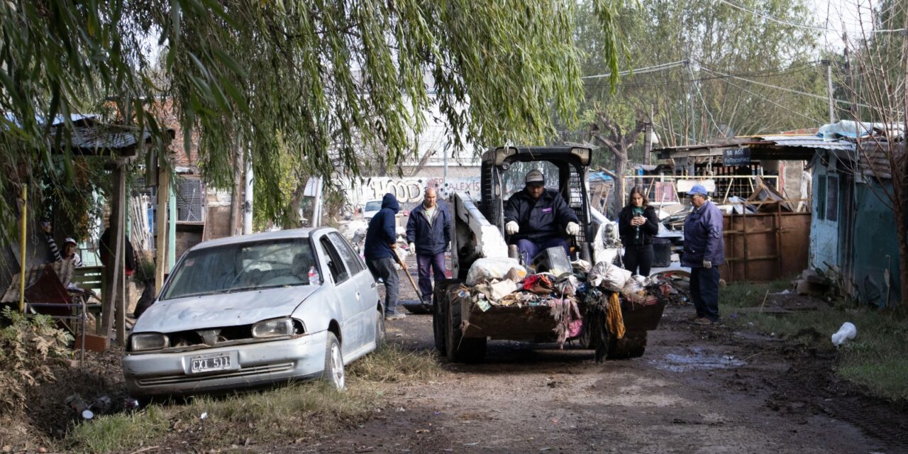 El Municipio también lleva adelante trabajos de limpieza integral en San Felipe