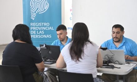 El Registro Provincial de las Personas realiza trámites registrales gratuitos en municipios afectadas por el temporal