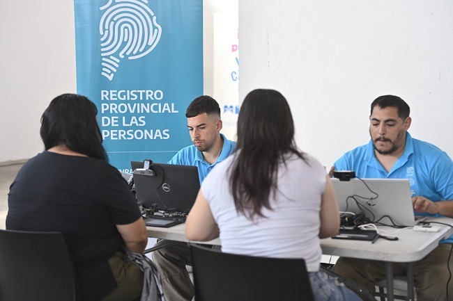 El Registro Provincial de las Personas realiza trámites registrales gratuitos en municipios afectadas por el temporal