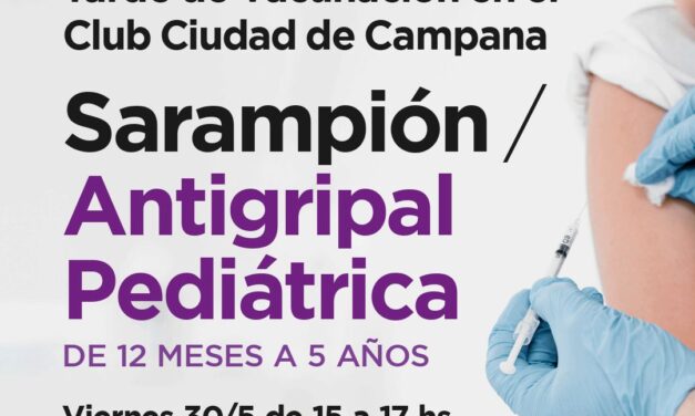 Vacunación: la Secretaría de Salud realizará este viernes una jornada destinada a niños