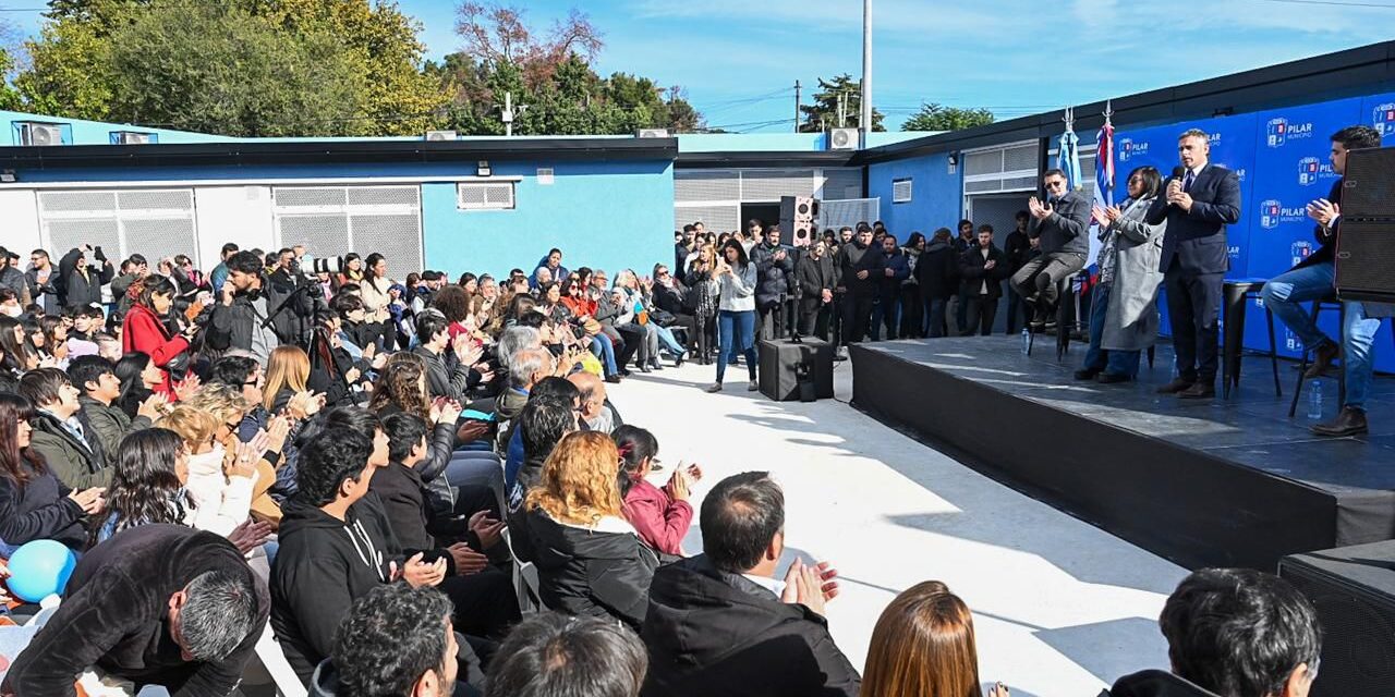 Achával inauguró la Secundaria N° 28: “Una escuela es siempre un lugar que transforma”