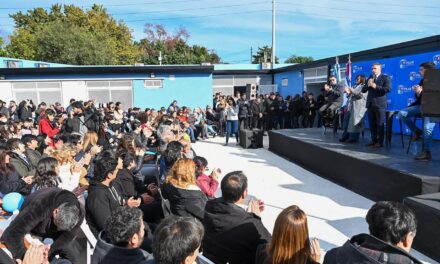 Achával inauguró la Secundaria N° 28: “Una escuela es siempre un lugar que transforma”