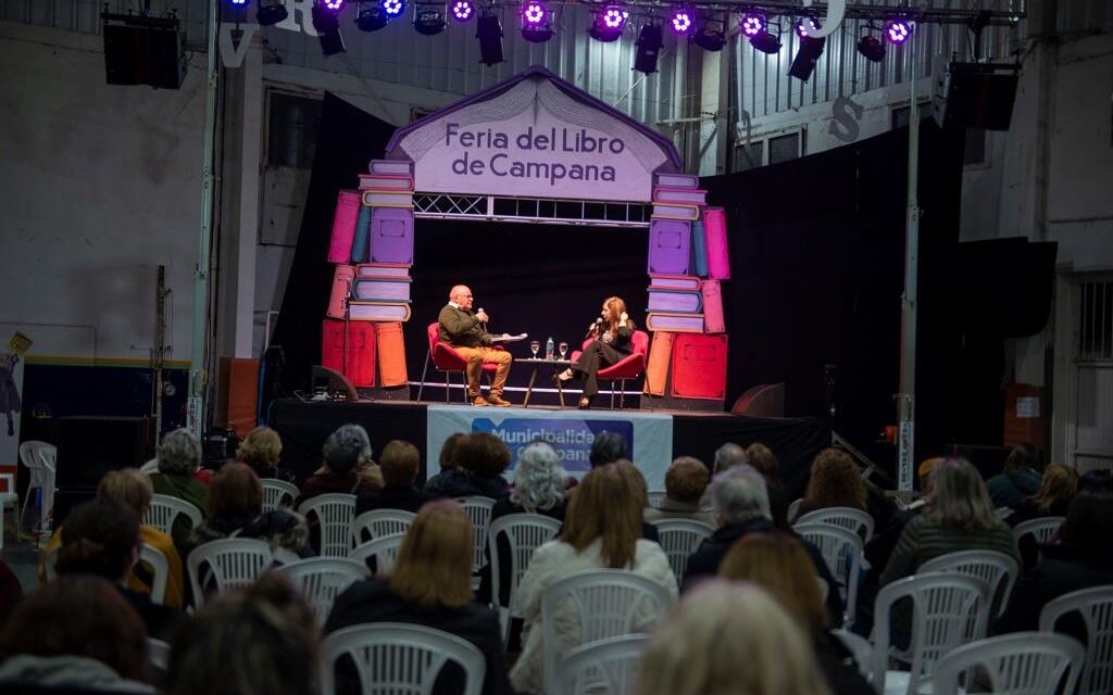 Miles de vecinos disfrutaron de la 5ª Feria del Libro de Campana