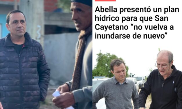 Gelvez: “En 2015 Abella prometió que no nos inundaríamos más y todavía estamos esperando las obras”