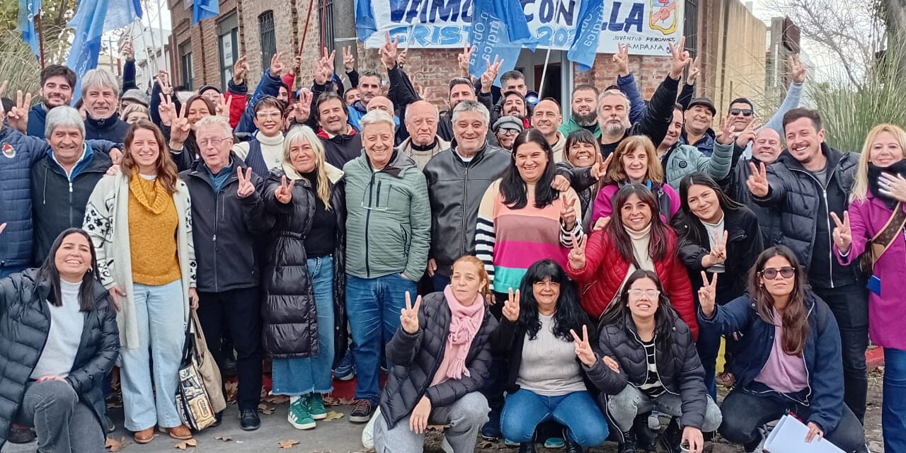 El P.J de Campana convocó a marchar por Cristina