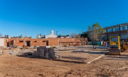 Avanza la construcción de la nueva terminal de colectivos de media distancia