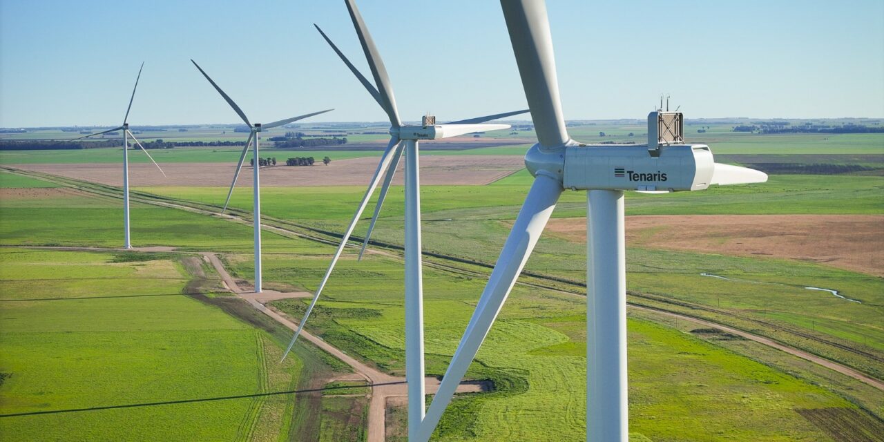 Tenaris comenzó la construcción de su segundo parque eólico en Argentina