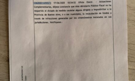 CECAITRA  LA JUSTICIA RATIFICÓ EL FUNCIONAMENTO DE LOS RADARES