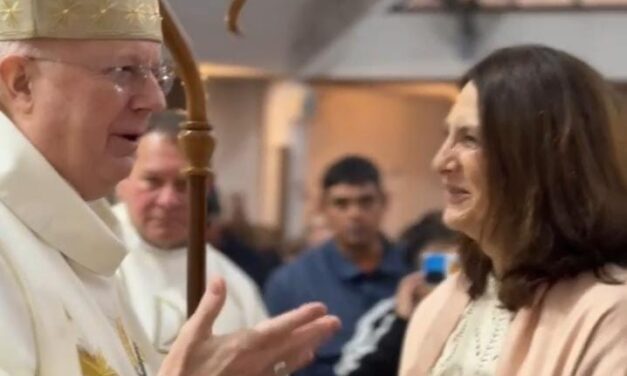 Sala y concejales acompañaron la misa a la Patrona de la ciudad, Santa Florentina