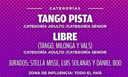 Hasta el domingo 13 está abierta la inscripción al Festival Federal de Tango Campana 2025